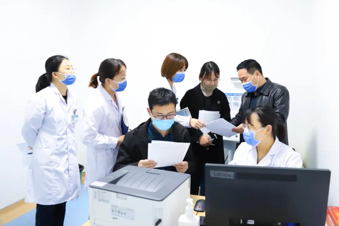 【醫院動態】市醫保中心調研組至宿遷市鐘吾醫院調研“雙通道”管理及單獨支付政策落實情況(圖2)